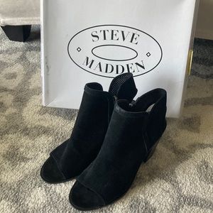 Steve Madden Maxine Open Toe Booties